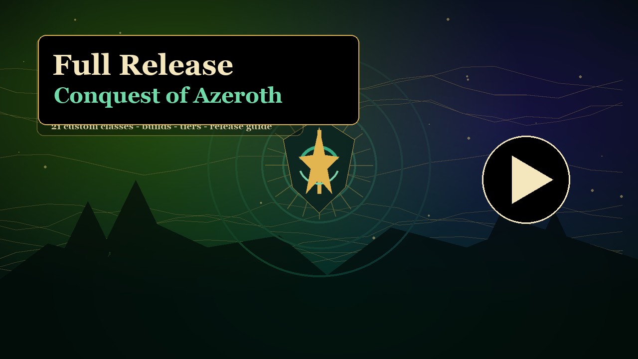 Conquest of Azeroth full release video thumbnail